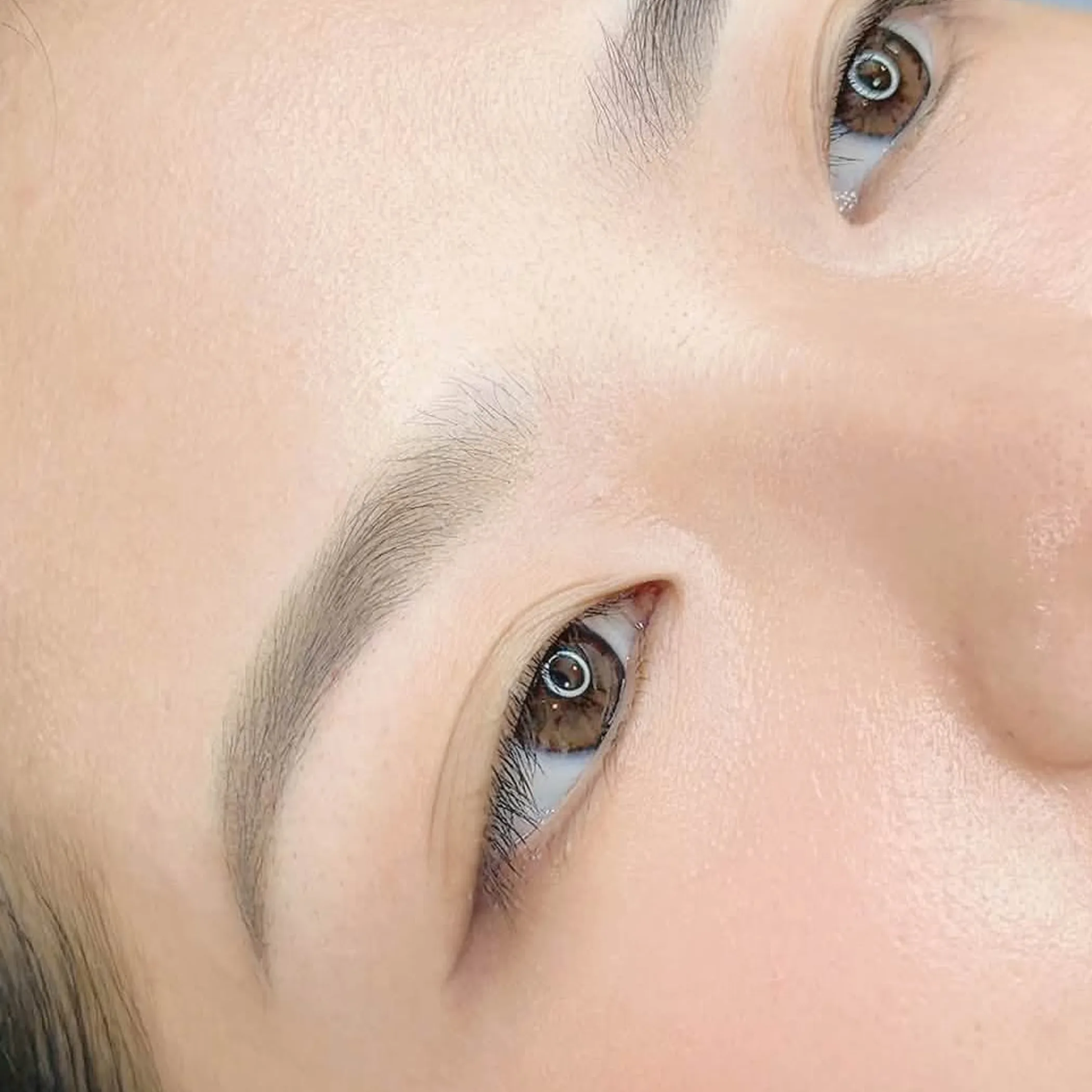 natural-looking eyebrow tattoo results